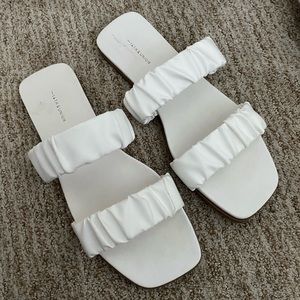 White Sandals